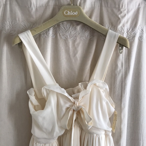 CHLOE SILK MAXI RUNWAY DRESS - Picture 2 of 9